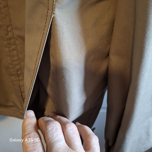 London Fog Men's Weatherproof Jacket Size 42 Long Beige Zip out Liner - Picture 2 of 8